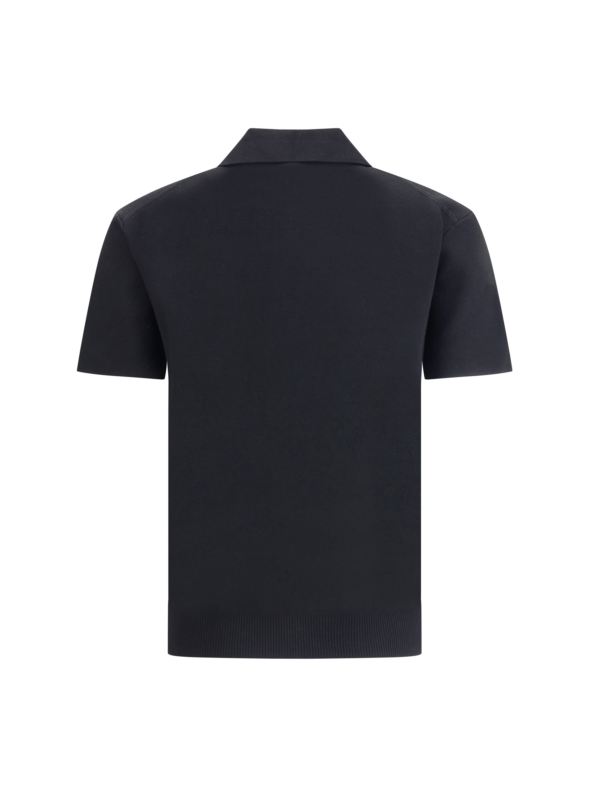 MAX MARA STUDIO M teti zip polo shirt