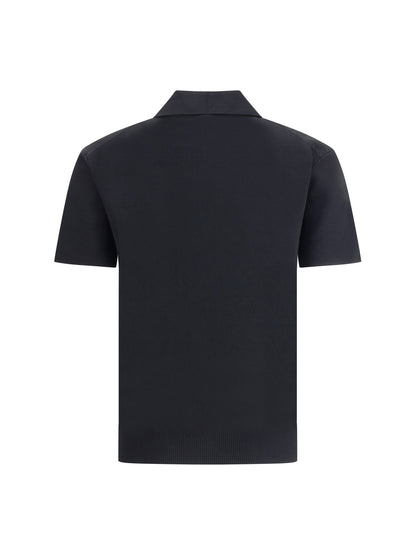 MAX MARA STUDIO M teti zip polo shirt
