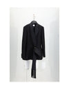 blazer nero d gioiello