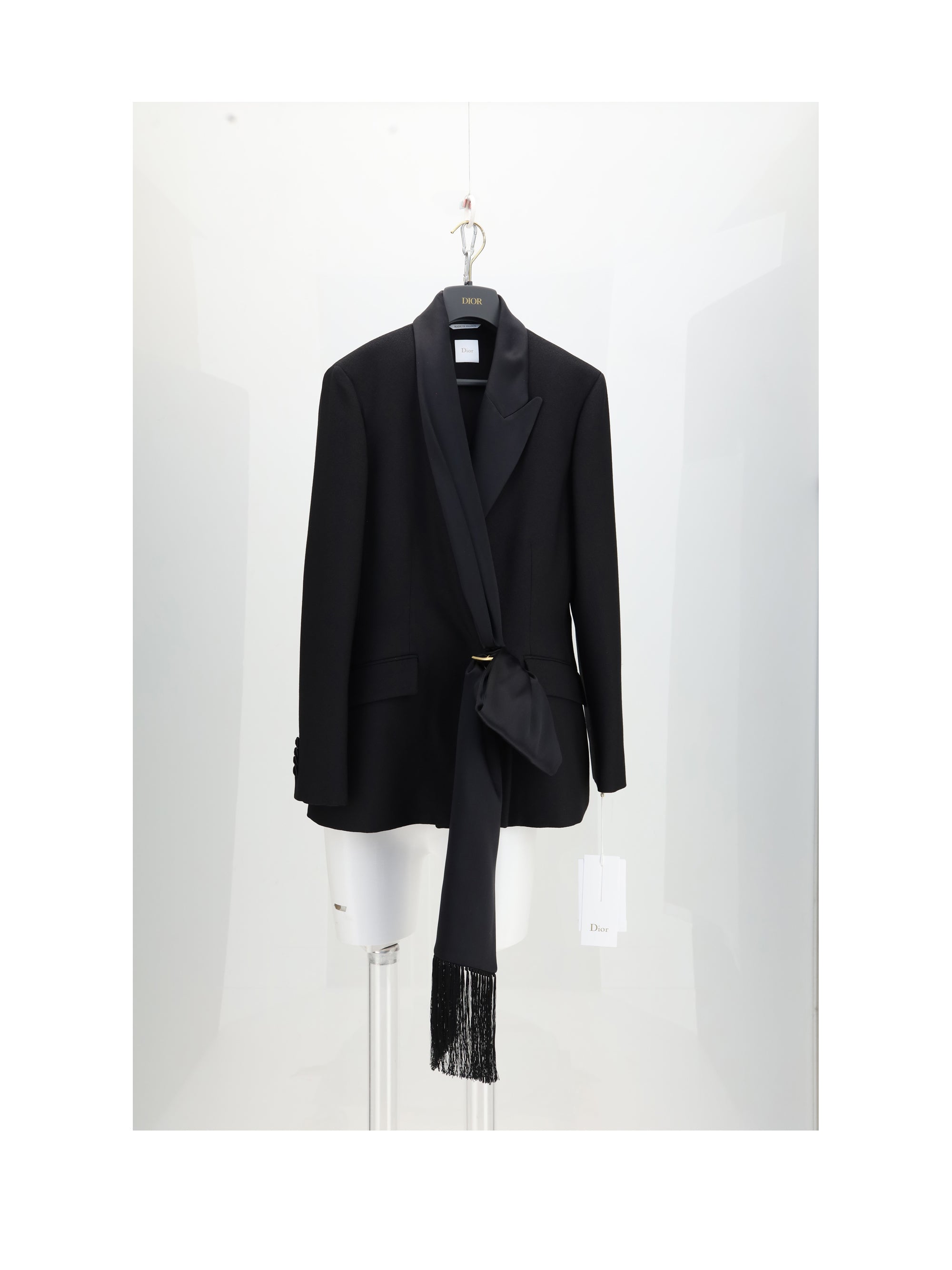 blazer nero d gioiello