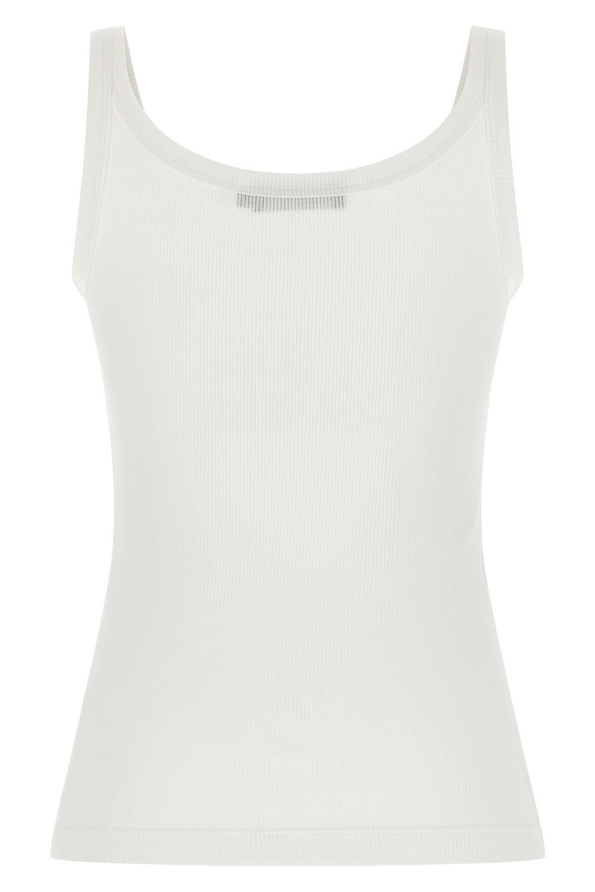 ribbed stretch cotton top