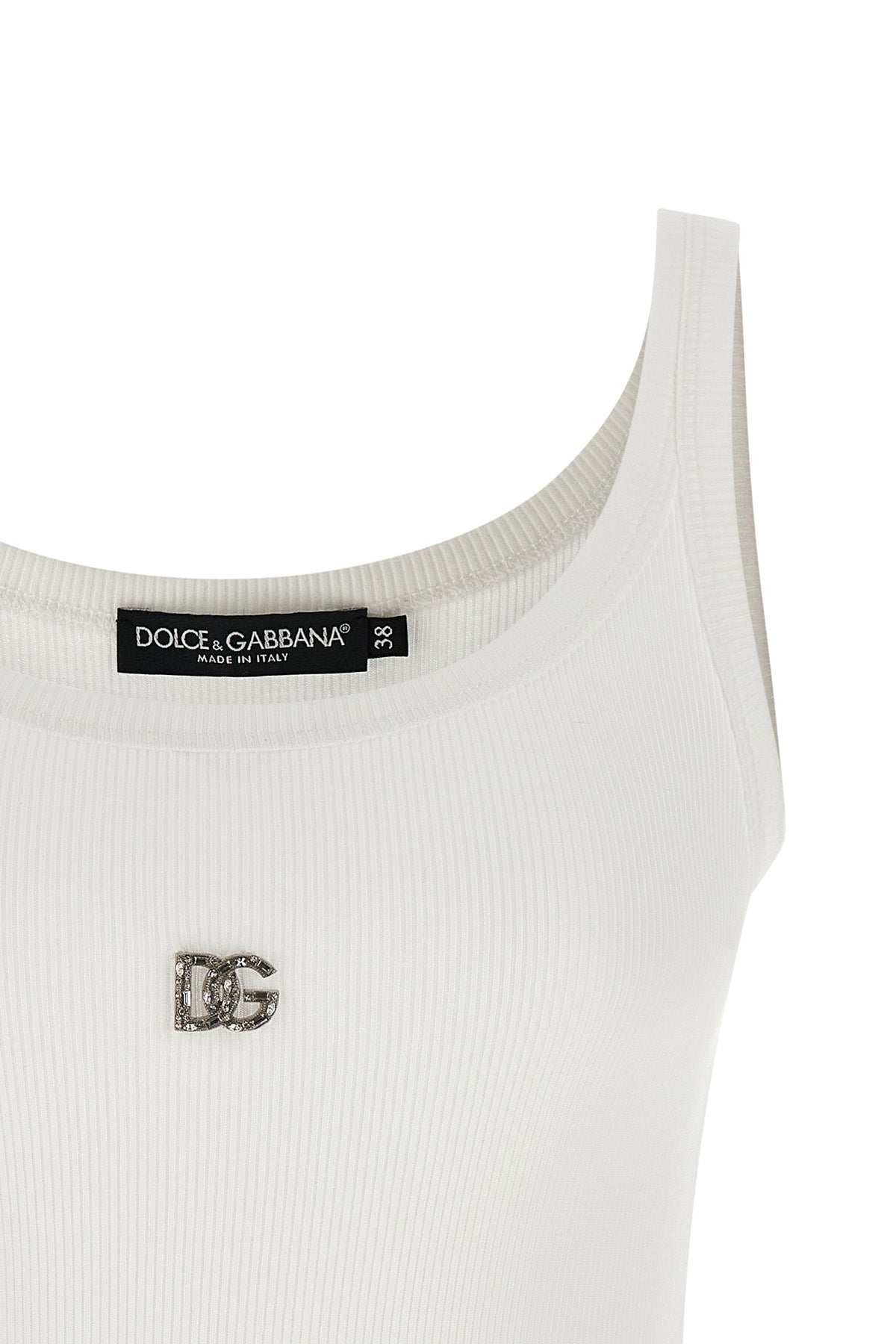 ribbed stretch cotton top