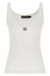 ribbed stretch cotton top