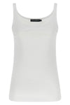 ribbed stretch cotton tank top