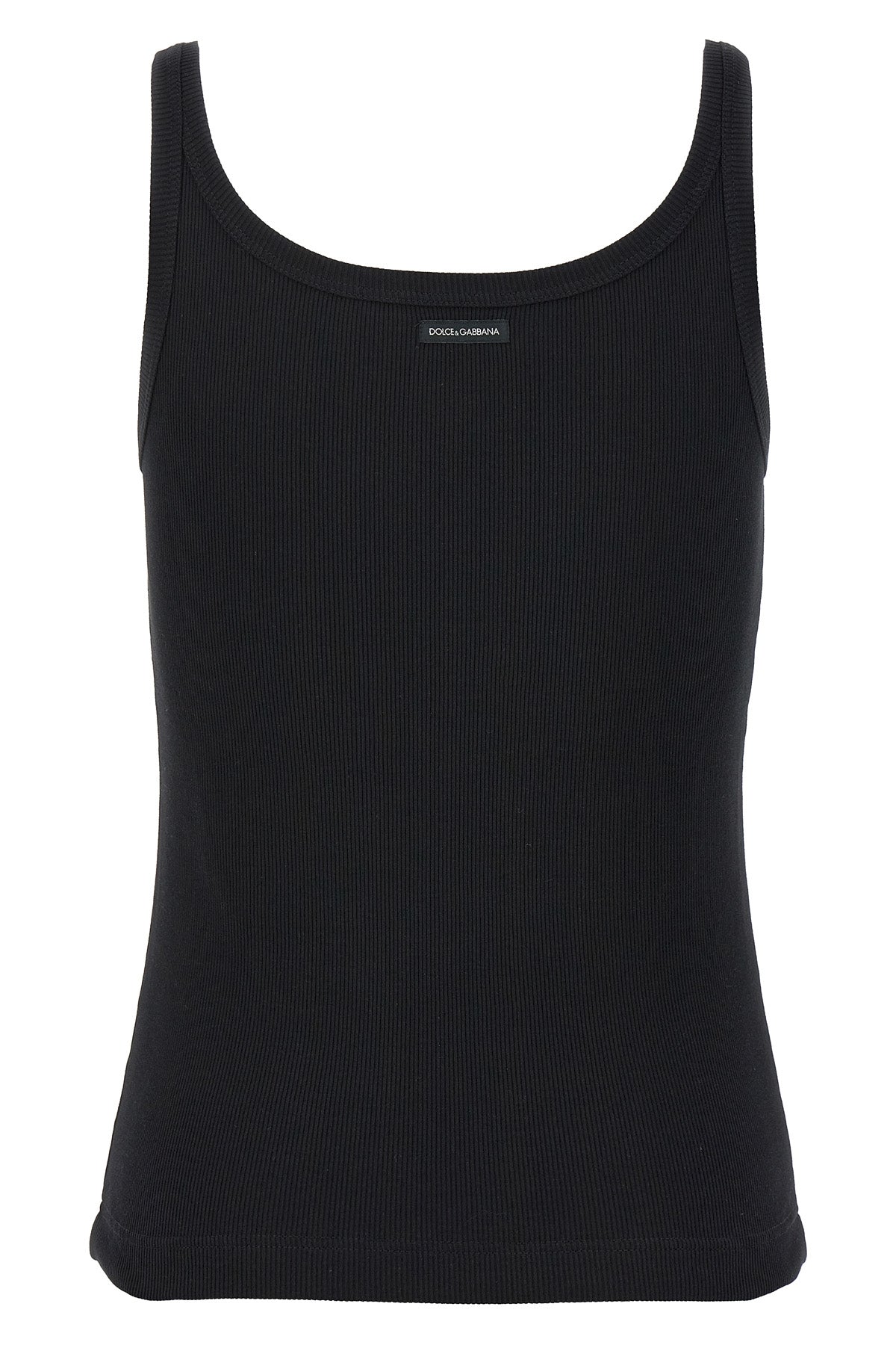 ribbed cotton tank top