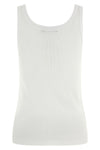 the dolce&gabbana ribbed tank top establishes a foundation of technical luxury t