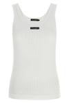 the dolce&gabbana ribbed tank top establishes a foundation of technical luxury t
