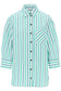 "oversized striped poplin shirt