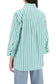 "oversized striped poplin shirt