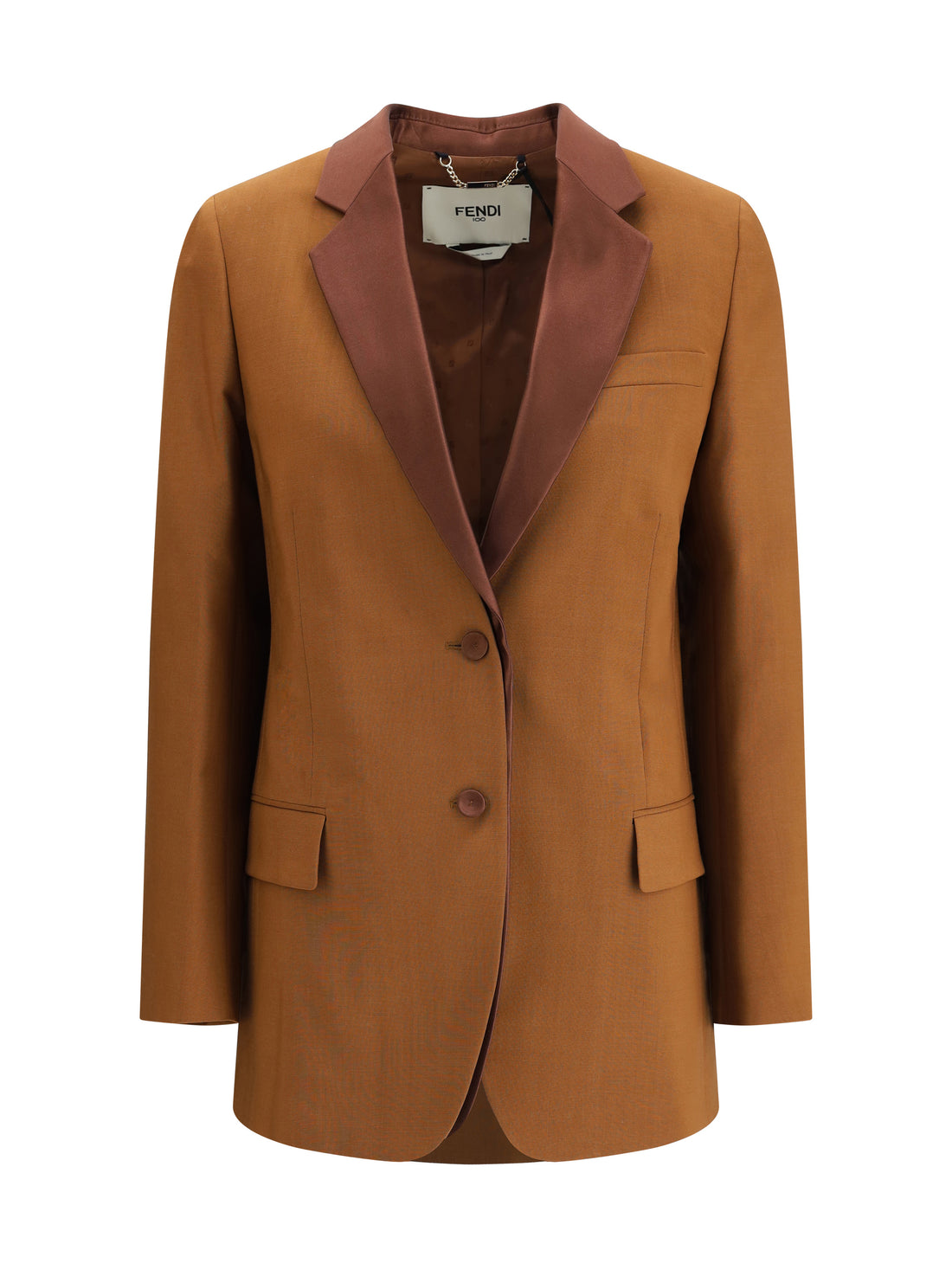 FENDI 40 wool and mohair blazer