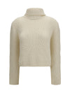 alpaca-blend turtleneck sweater