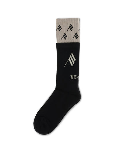 logo cotton socks