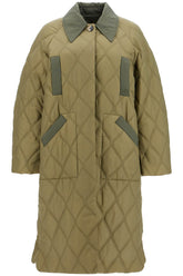 long quilted padded coat