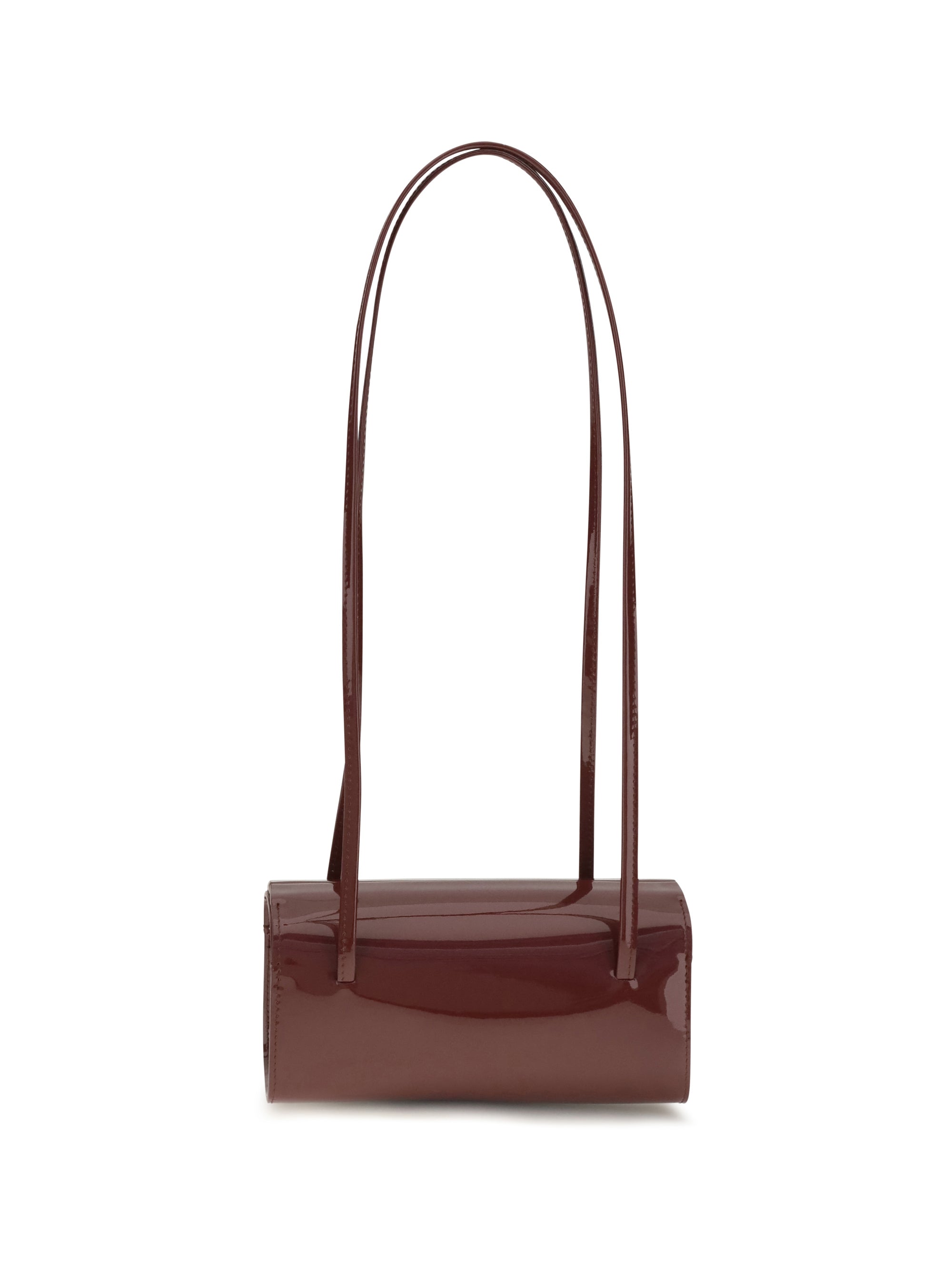 mie brushed leather shoulder bag