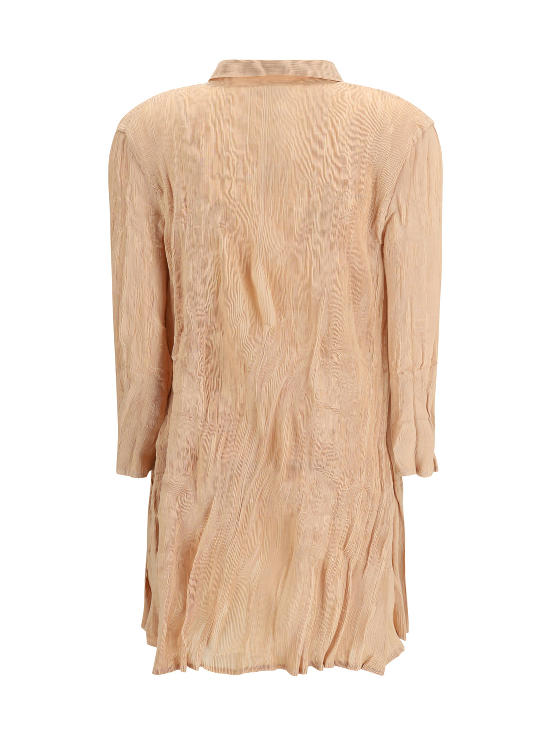 GONGDID DESIGN OS wavy shirt dress 