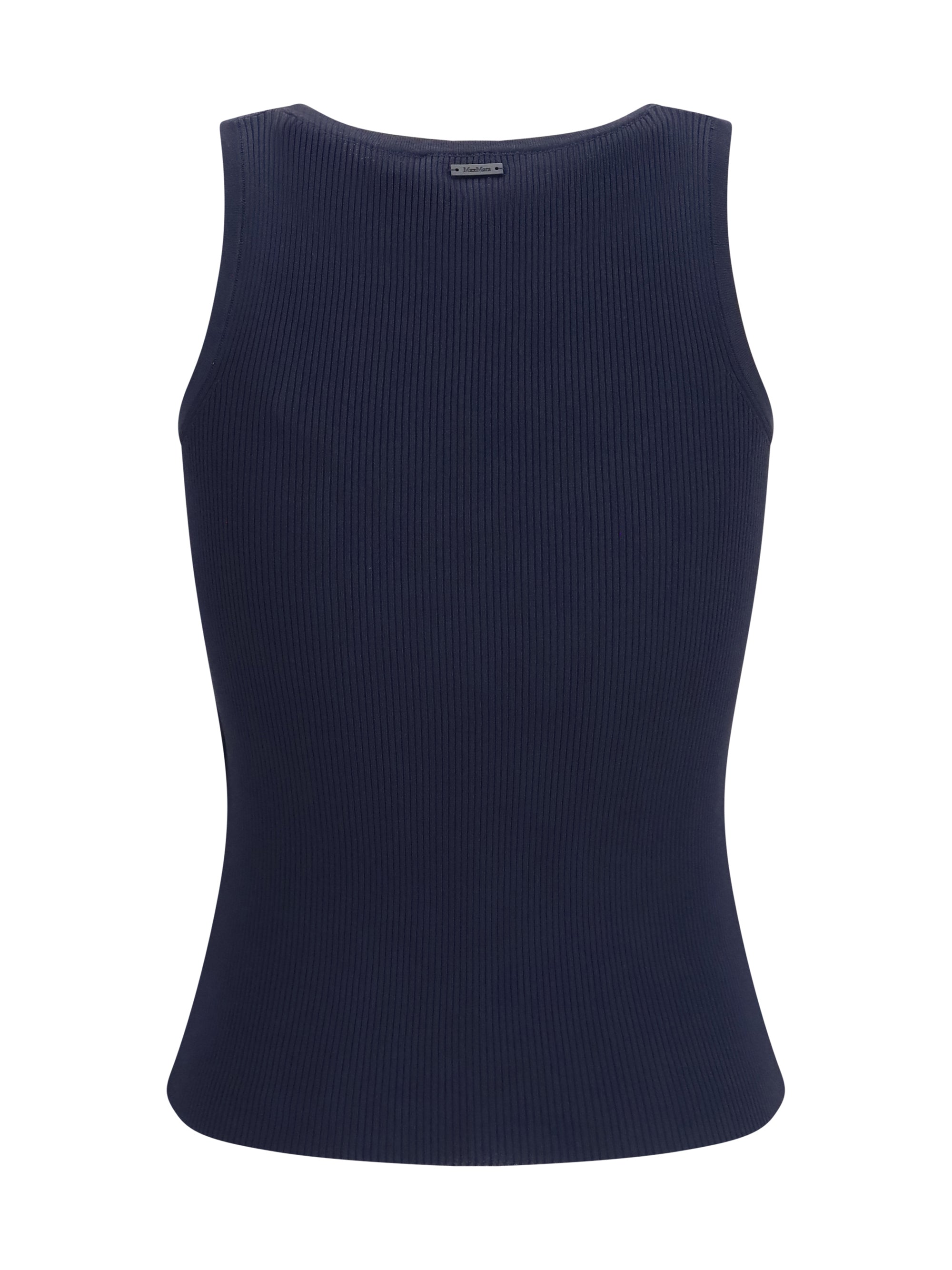 ribbed jersey tank top