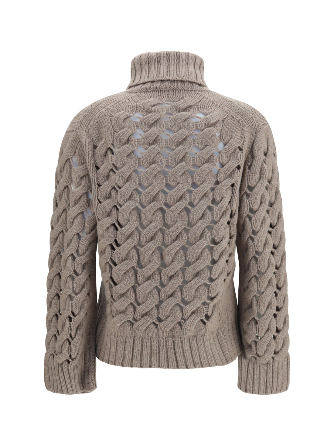 P.A.R.O.S.H. M perforated turtleneck sweater