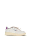 medalist low leather sneakers