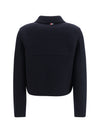 cropped virgin wool jacket