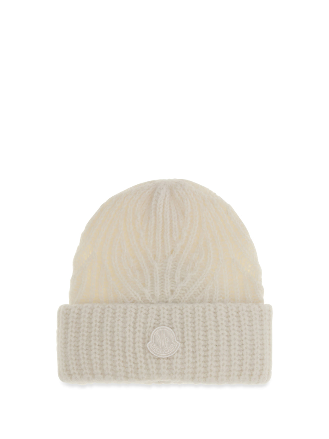 MONCLER OS alpaca-blend cable-knit beanie
