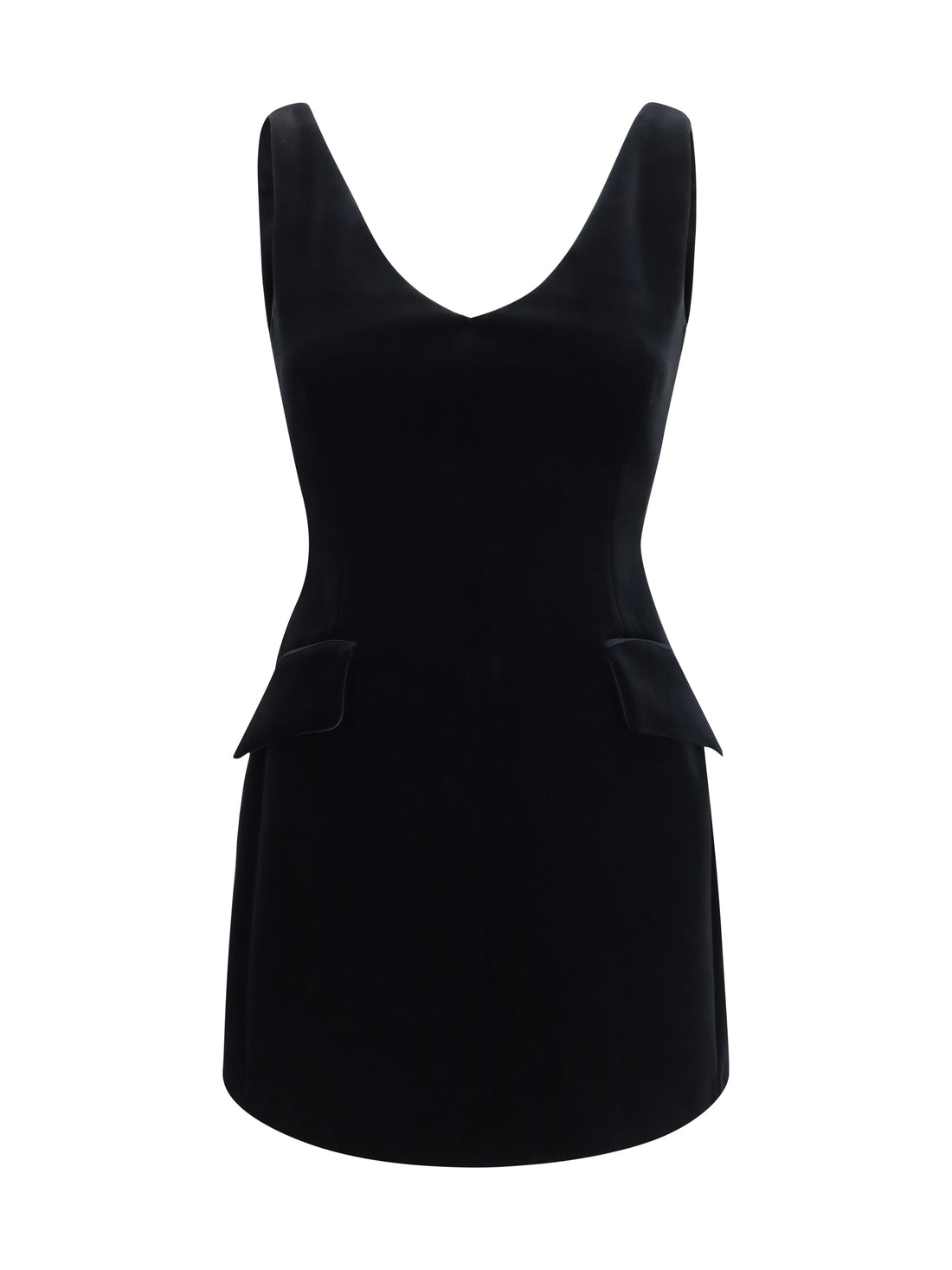 MAX MARA SPORTMAX L tefrite structured v-neck dress