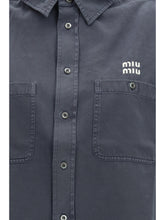 MIU MIU 38 classic collar shirt
