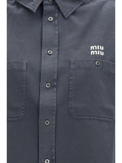 MIU MIU 38 classic collar shirt