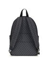 large logo print backpack