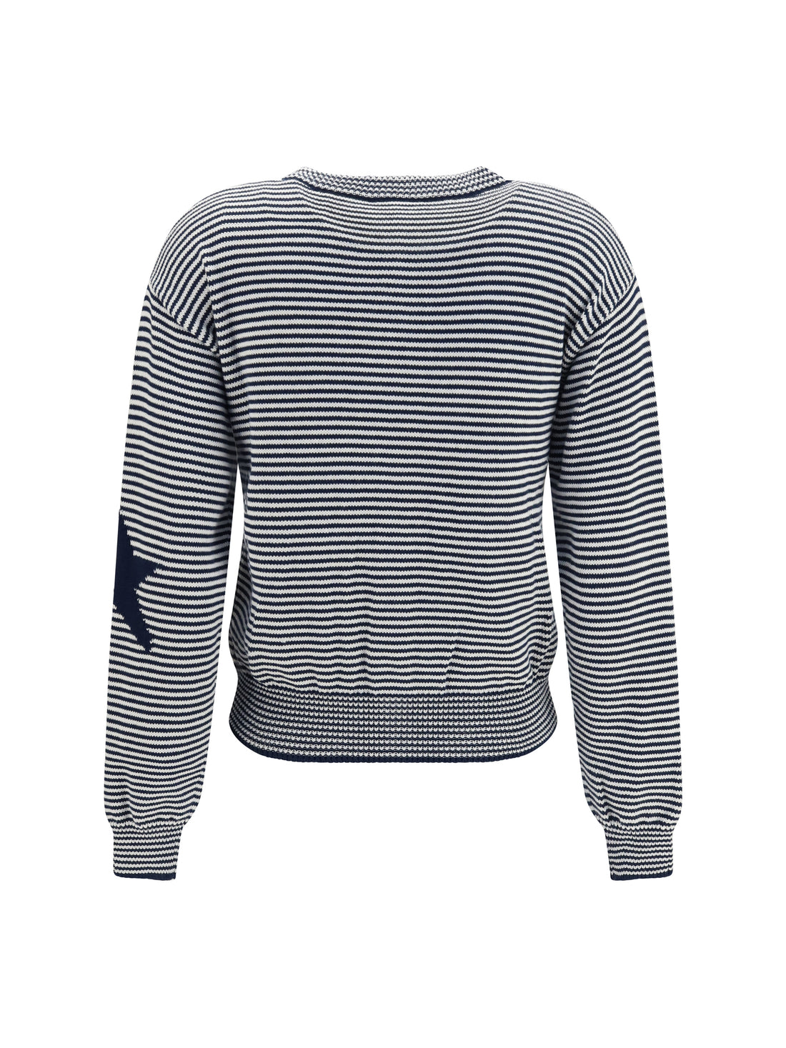 MAX MARA WEEKEND L cotton knit cardigan with intarsia