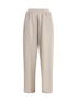 ALAIA 38 silk and linen pants