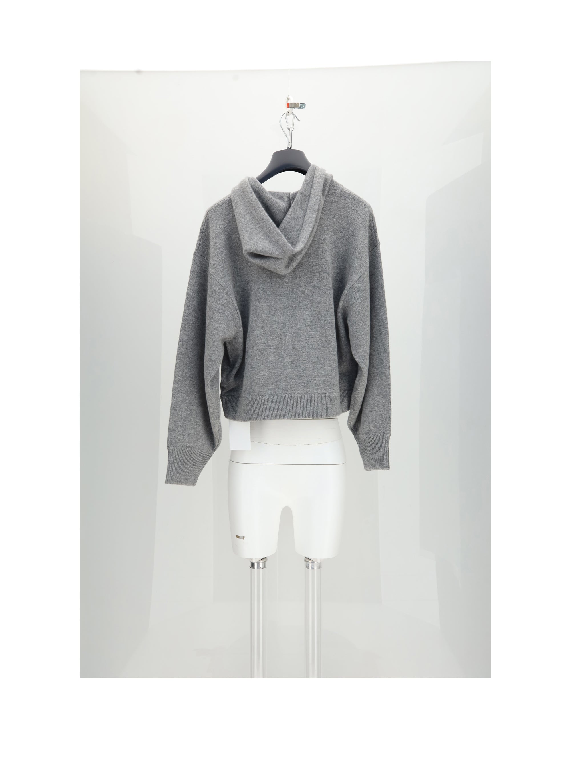 hooded cardigan