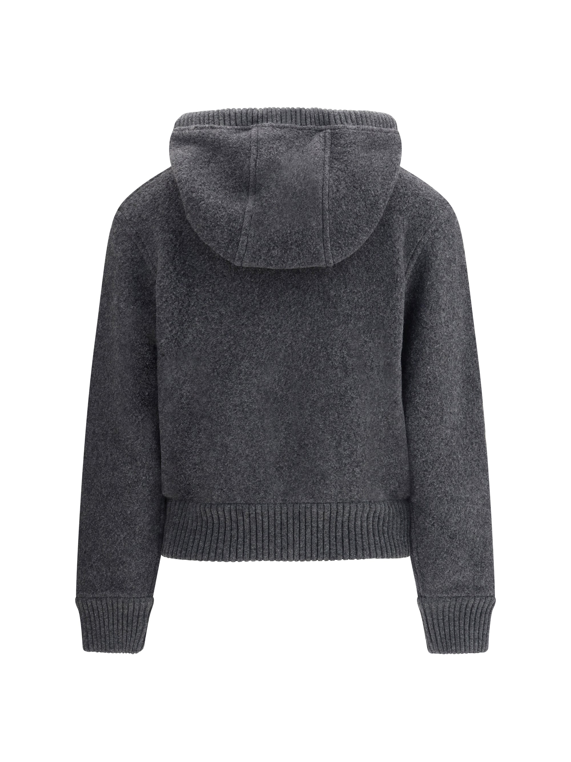 THOM BROWNE 40 wool hoodie