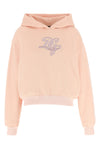honeycomb cotton hoodie