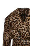 the dolce & gabbana double-breasted trench coat reinterprets classic outerwear t