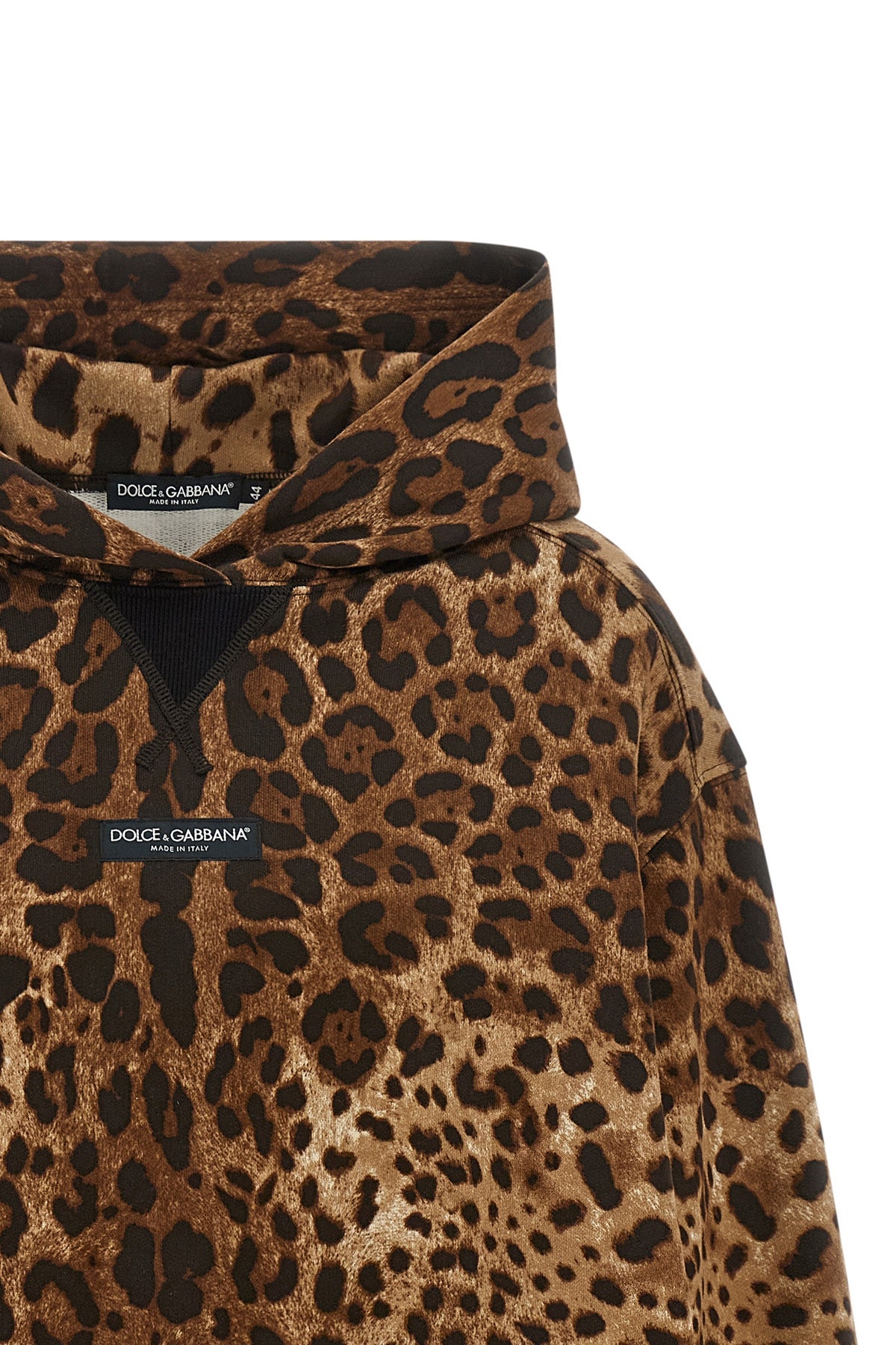 the dolce&gabbana hoodie sets new standards for casual wear through a pure cotto