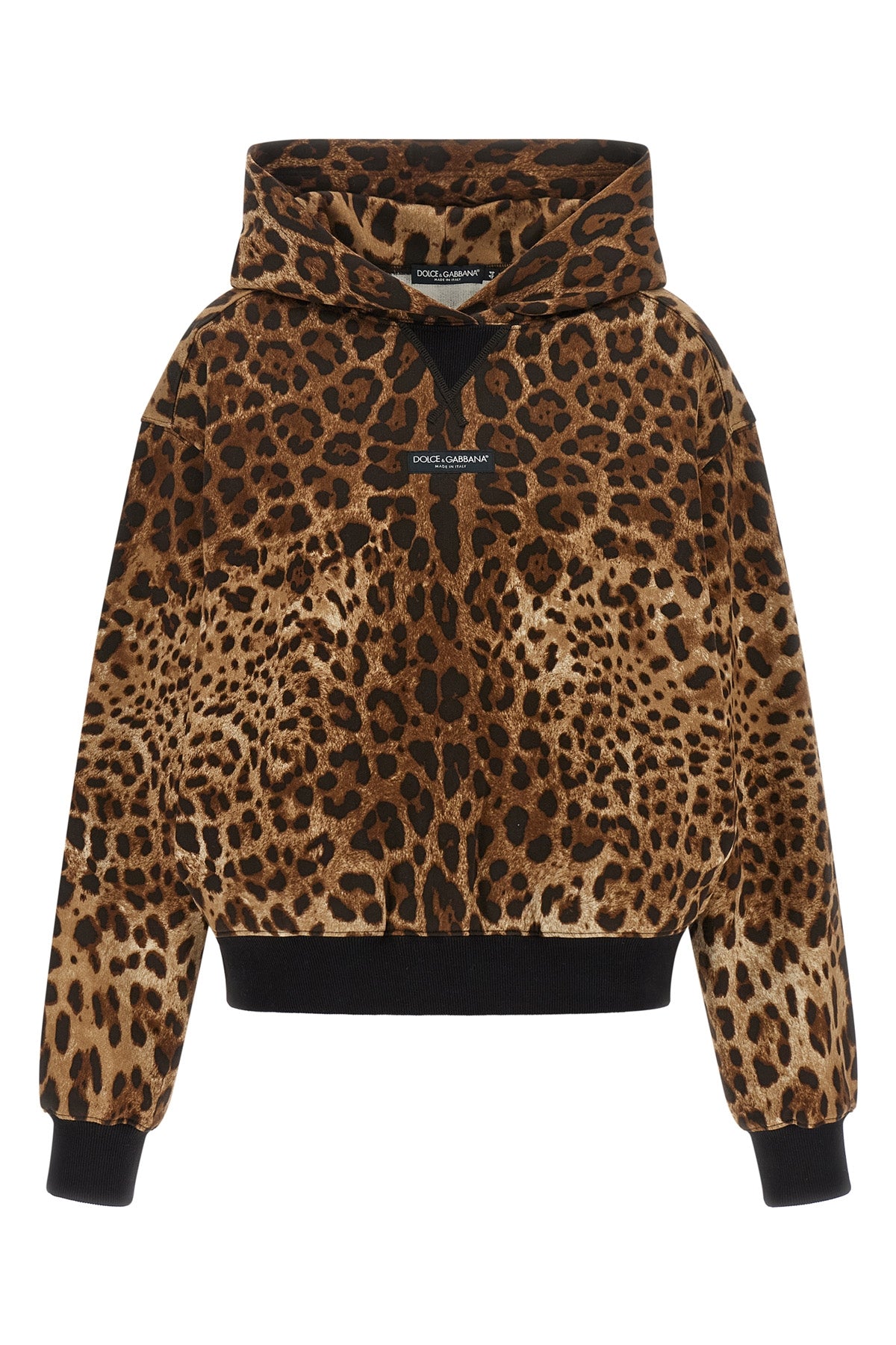 the dolce&gabbana hoodie sets new standards for casual wear through a pure cotto