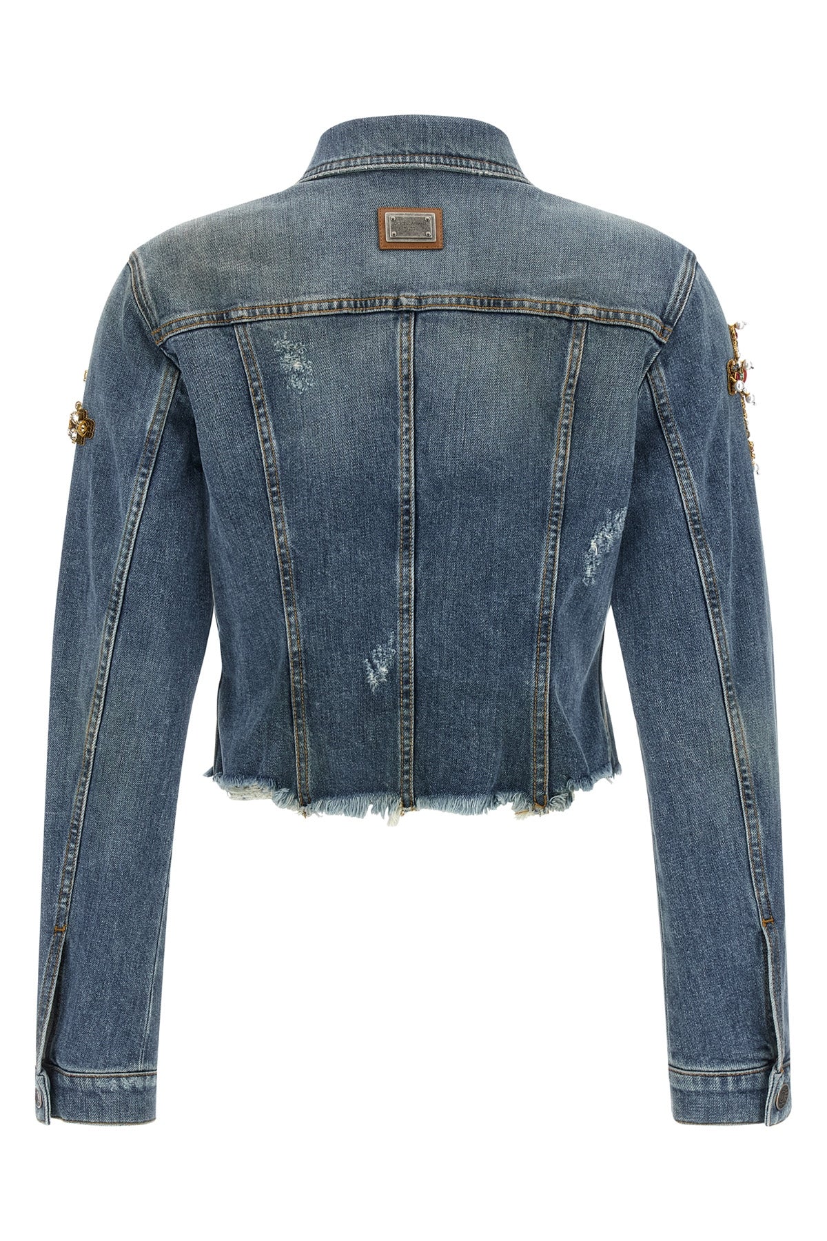the dolce&gabbana jacket redefines casual aesthetics through meticulous craftsma