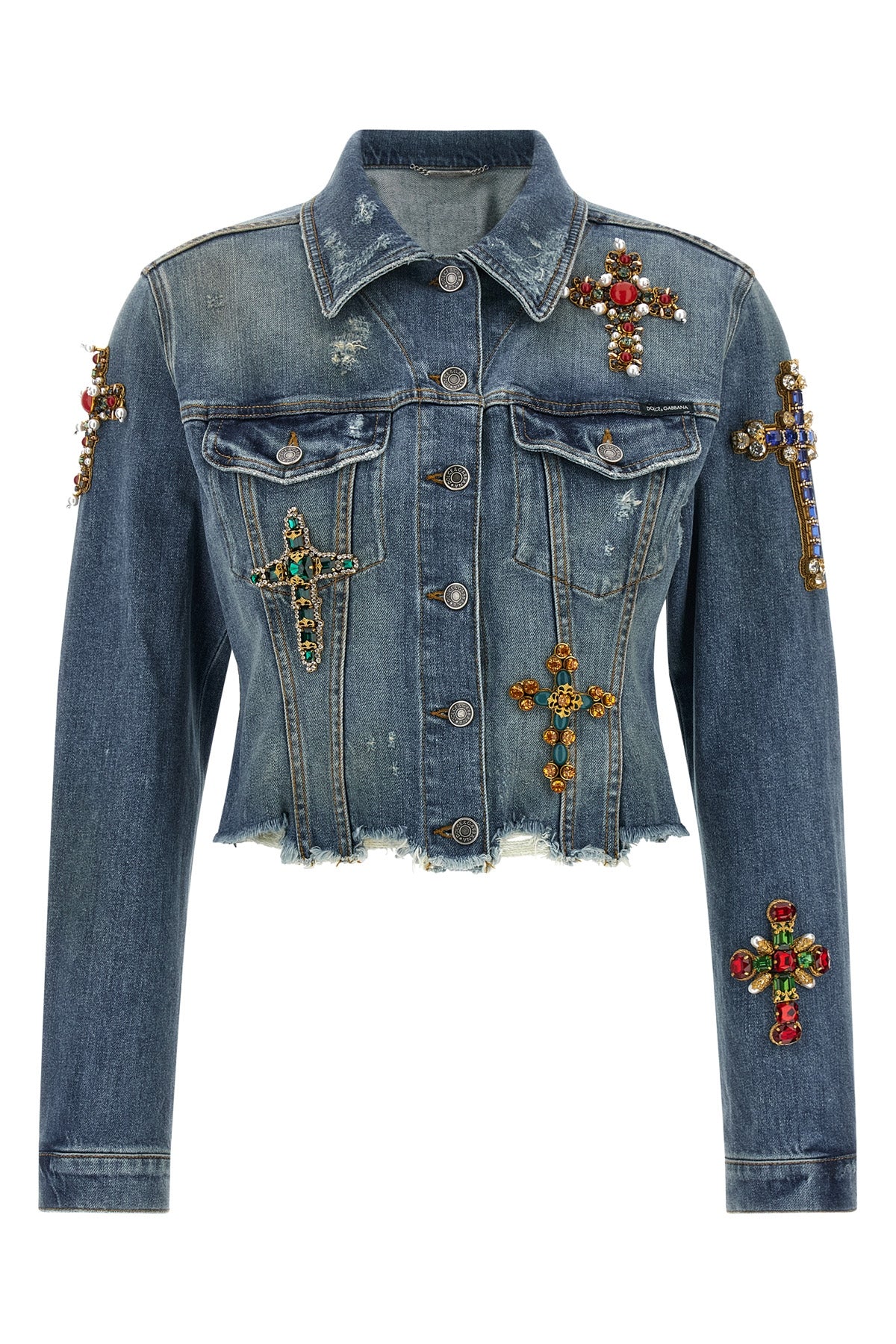 the dolce&gabbana jacket redefines casual aesthetics through meticulous craftsma