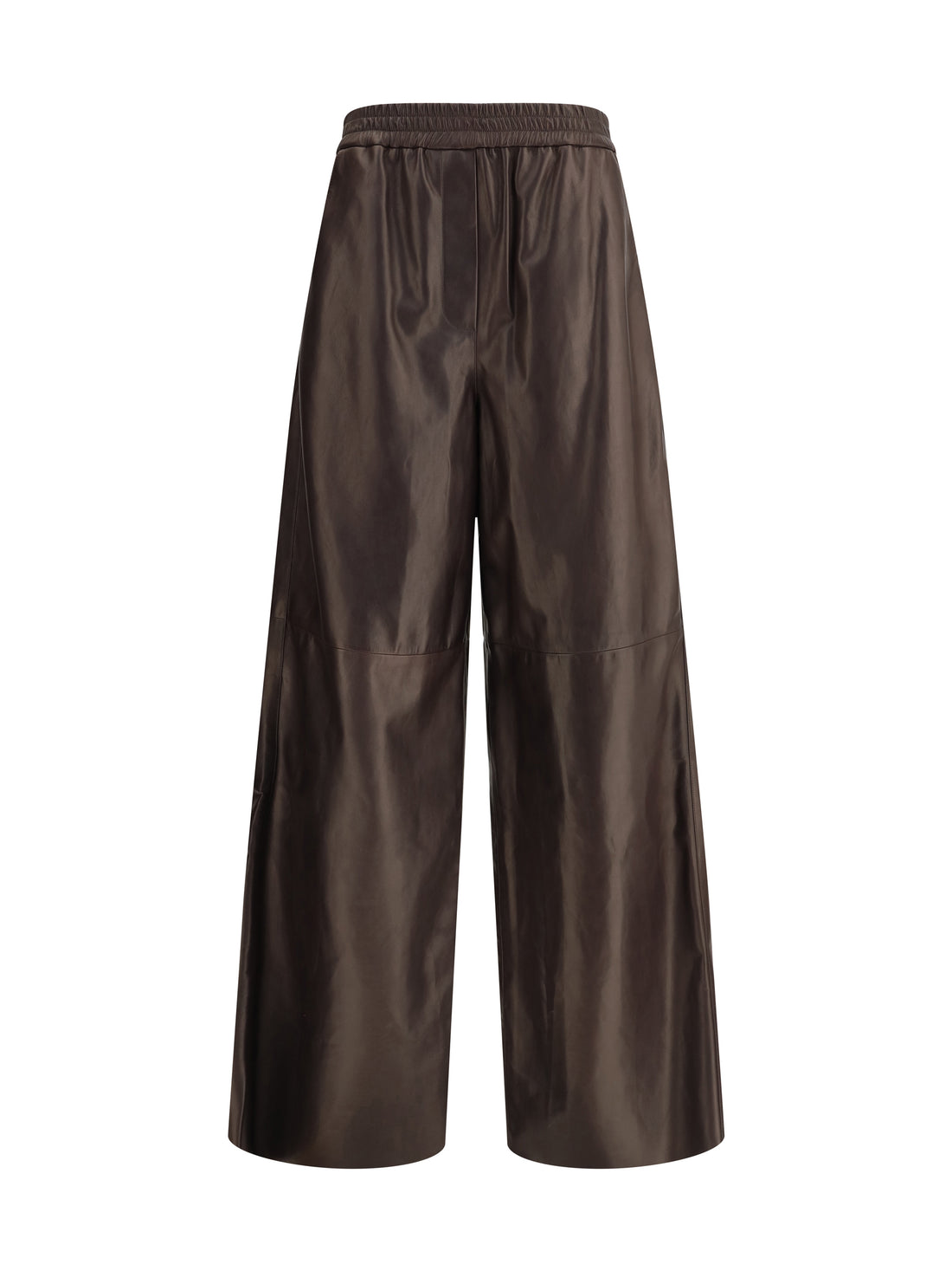 GIORGIO ARMANI 42 lambskin nappa leather pants