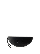 MARGIELA OS halfmoon leather clutch bag