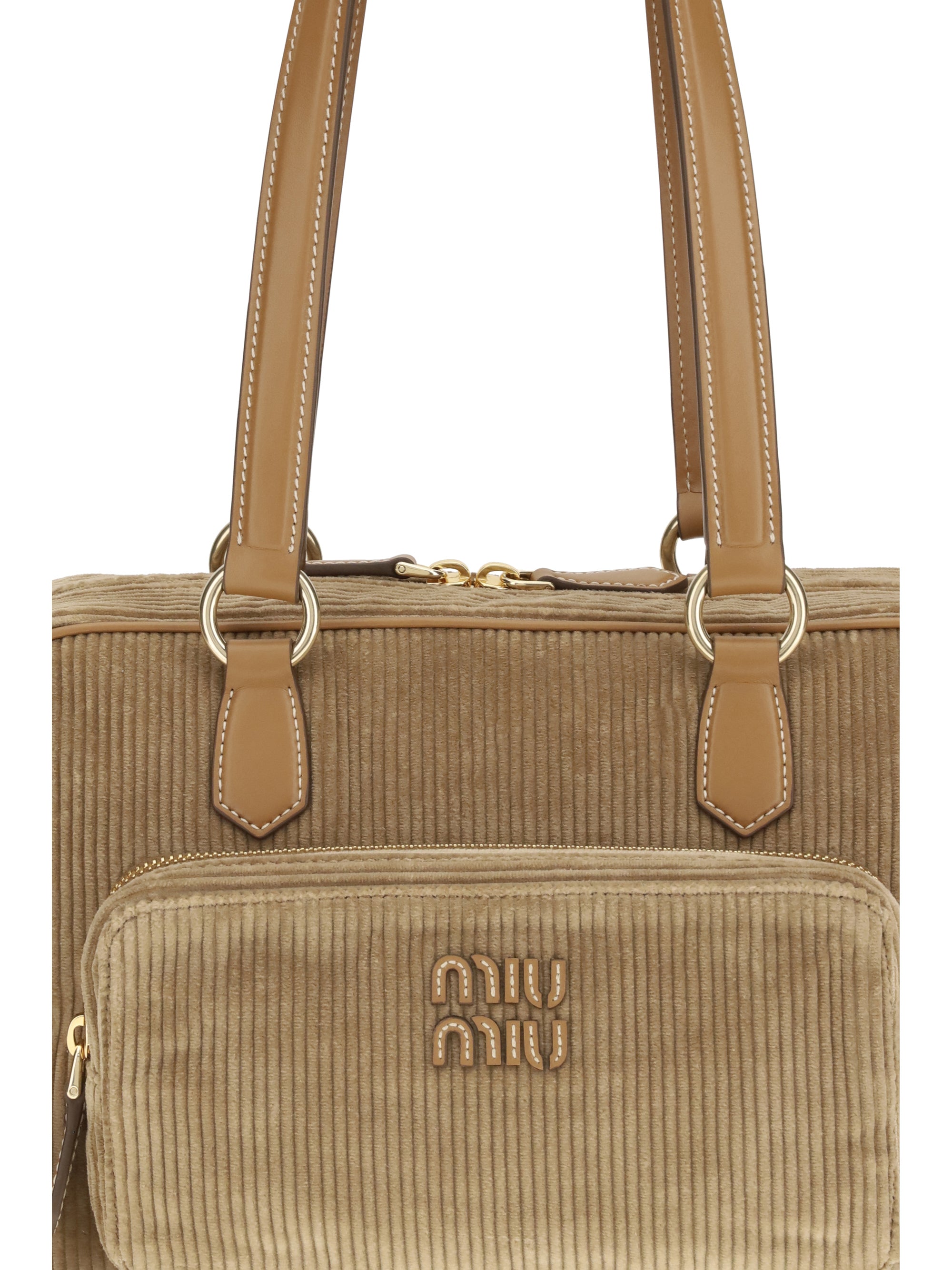 MIU MIU OS corduroy shoulder bag