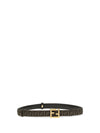 reversible belt with ff facquard fabric