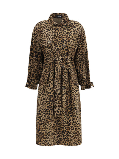 batwing sleeve trench coat