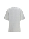 short-sleeve t-shirt with central logo print