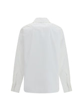ALEXANDER MCQUEEN 44 long-sleeved shirt with embellished collar