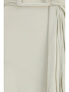 belted jersey dress