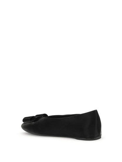 FERRAGAMO 5.5 vara bow ballerinas