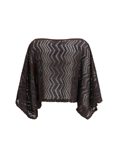 MISSONI 42 viscose mesh top