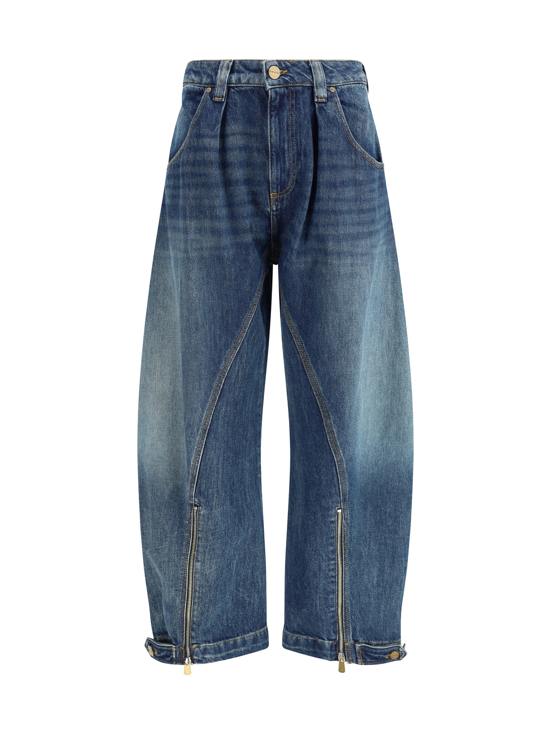 PINKO 24 balloon jeans with zip