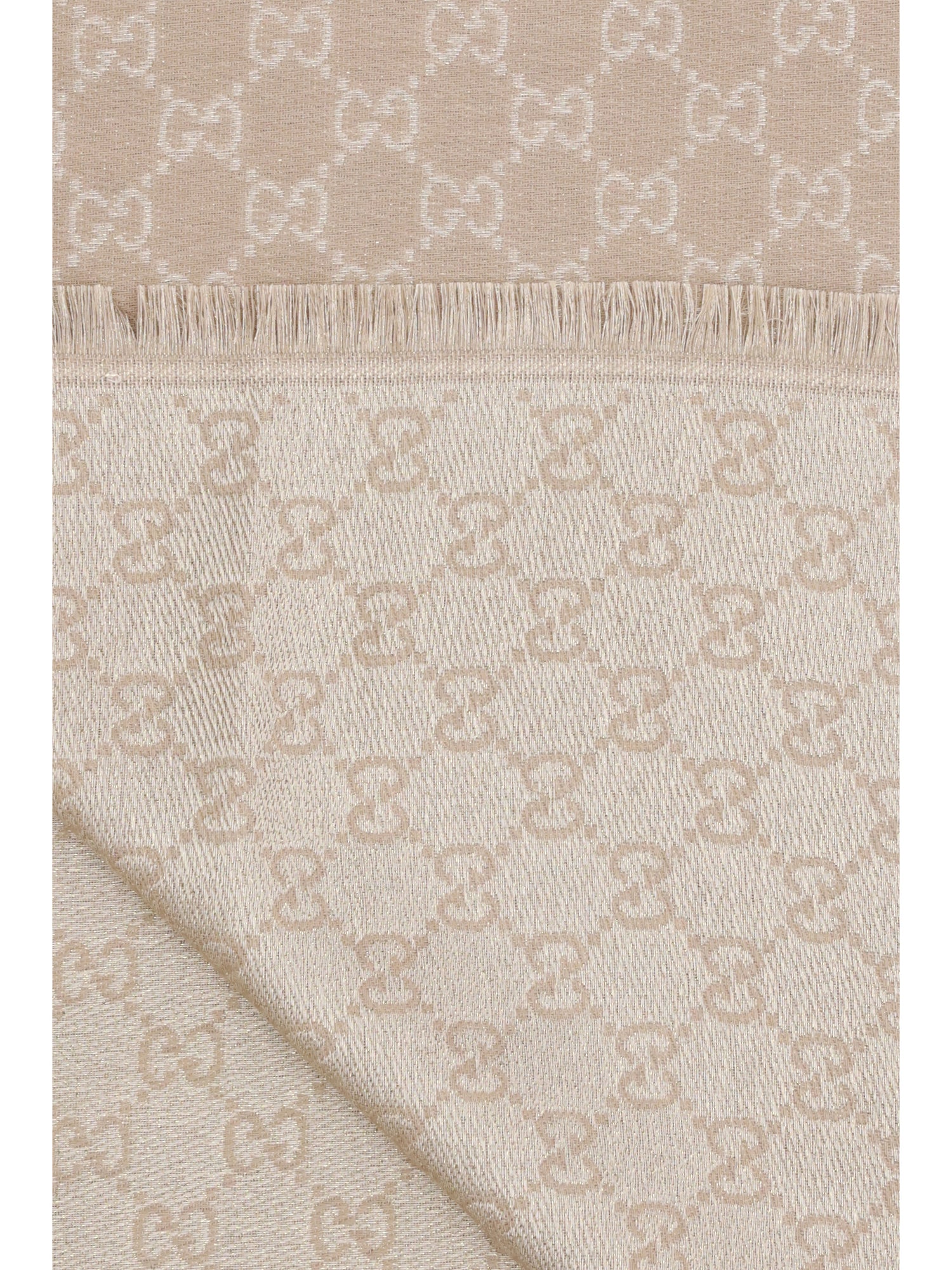 GUCCI OS gg supreme print wool scarf